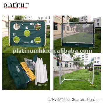 Soccer Goal Set(6'*4'*3' Plastic, Multifunctional)
